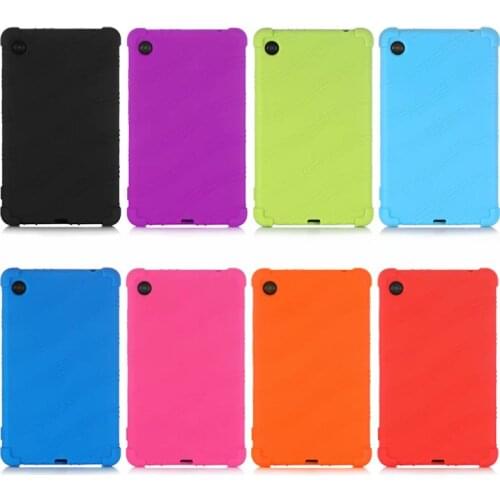 100PCS/Lot Soft Silicone Cover For Lenovo Tab M7 TB-7305 TB7305 7'' Tablet Protector Skin Case