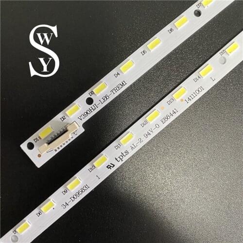 LED strip backlight for TC39A400B TC39A600B Panasonic TH-39A400 TX-39AS650B 39ASW504 39ASW654 V390HJ1-LE6-TREM1 TREW1