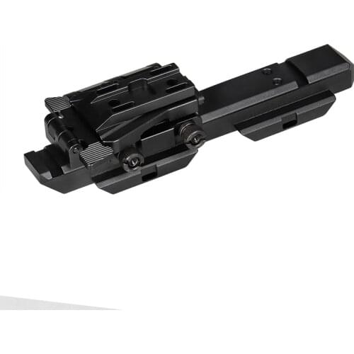 Tactical G33 Mounts Magnifier Flip-To-Side Quick Detach w/ 5/8" Riser for G23 3X Magnifiers Fits 21.2mm Picatinny Rail