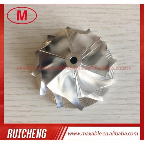 TD04HL 51.00/67.00mm 6+6 blades turbo Turbocharger Billet/milling/aluminum 2024 compressor wheel