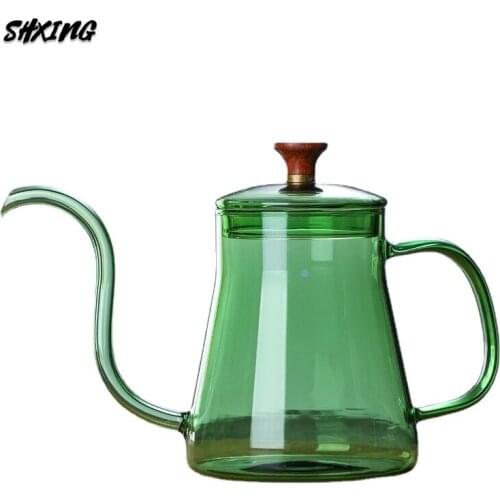 Heat-resistant glass coffee maker punch pot Open fire stra