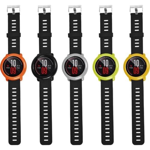 Slim PC Case Cover Protective Frame Shell for Xiaomi Huami Amazfit Pace Watch Colorful Replacement watch protector cases cover