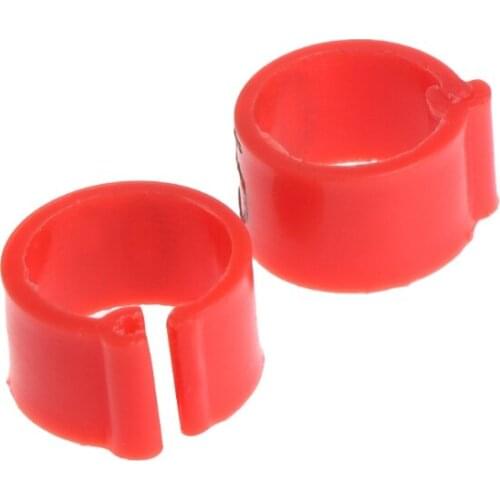 100 Pcs 8mm Identify Ring Carrier Pigeon Training Supplies Leg Number Bird Bands New