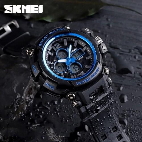 2019 NEW Sports Watches Luxury SKMEI Top Mens Watch Fashion Quartz Digital Waterproof Chrono Clock Male Wristwatches Relogio