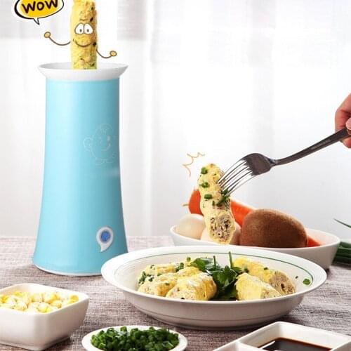 220V EU Electric Waffle Sausage Machine Crispy French Hot Dog Lolly Stick Breakfast Frying Pan Hotdog Corn Baking Barbecue Grill