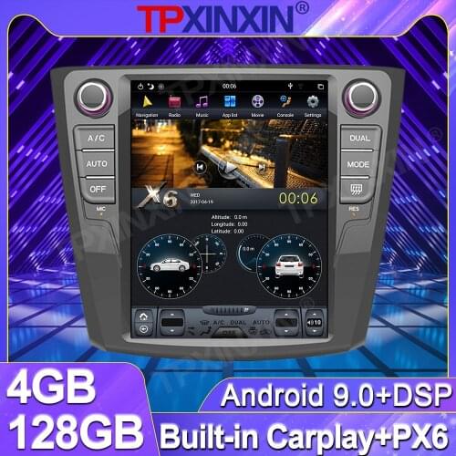 4+128G For Renault Kadjar 2016-2018 Android 9.0 Tesla vertical Screen Car stereo radio Multimedia video Player GPS Navigation