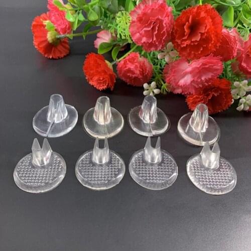 5pair/set Silicone Cushion Pads Toe Separator Protector Feet Care Tool Invisible Foot Pad For Flip Flops Foot Care Tool