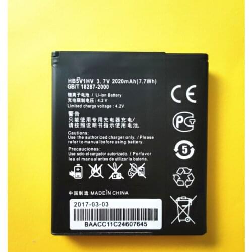 B-TAIHENG 100% New High Quality HB5V1HV HB5V1 2020mAh Battery For Huawei Honor Bee Y541 Y5C Y541-U02 y560-U02 4.5 inch phone
