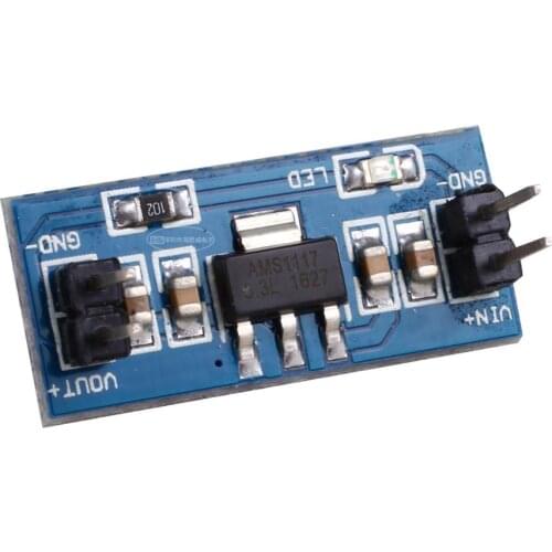 AMS1117 4.5-7V turn 3.3V 5.0V DC-DC Step down Power Supply Module