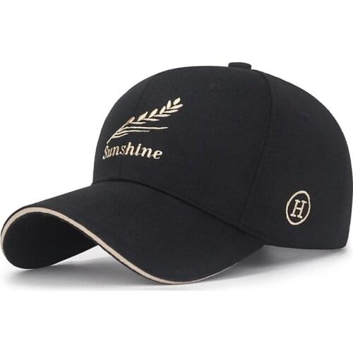 Embroidery Baseball Cap Curved Bill Cap Trucker Hat Vintage Daily Visor Caps Outdoor Dad Cap Adjustable Size