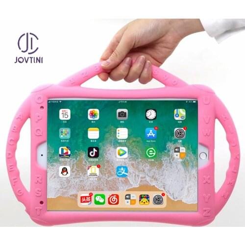 Case For iPad 10.2 2019 2020 Kids Shockproof handheld full Silicone Handle stand tablet cover For Apple iPad 7 7th 10.2" Fundas