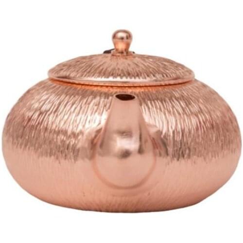 650ml Chinese Traditional Copper Tea Kettle For Stove Handmade Pure Copper Tea Pot