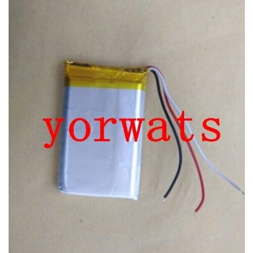 New Hot A Rechargeable Li-ion Cell 3.7V lithium polymer battery 603048 063048 603050 3 wires line