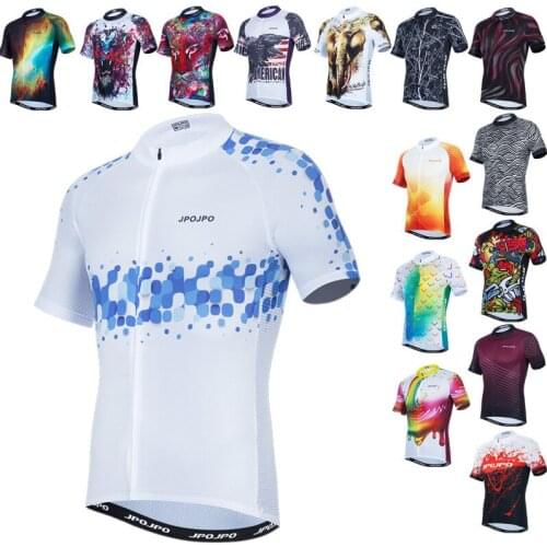 Weimostar Lion Cycling Jersey Men Short Sleeve Mountain Bike Clothing Breathable Bicycle Shirt Road MTB Bike Jersey Tops Maillot