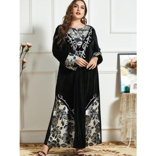 Sweat Muslim Girls Dress Embroidery Floral Moroccan Kaftan Dresses Abaya for Children Kids Kimono Islamic Clothing Dubai Vestido