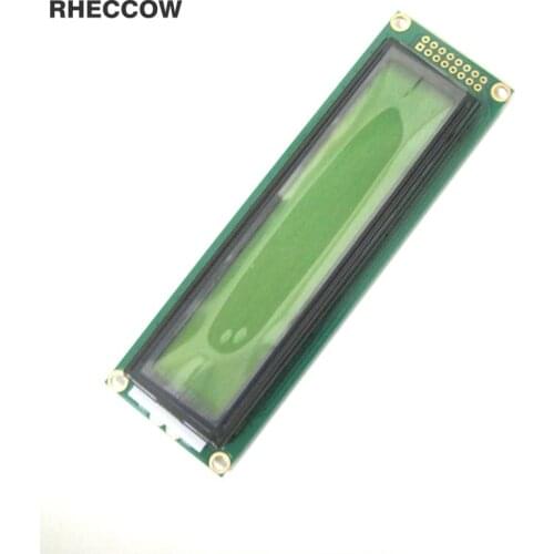 RHECCOW 5v LCD Module 24x2 2402 24*2 118*36 Character LCD LCM Module Yellow green backlight white Characters