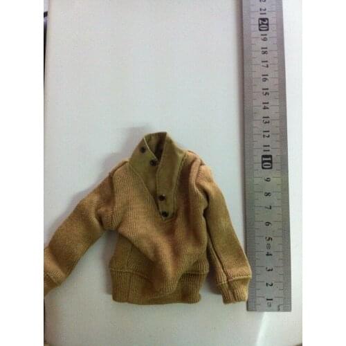 1/6th WWII U.S. Army Sweater Model For 12" Male Action Figure