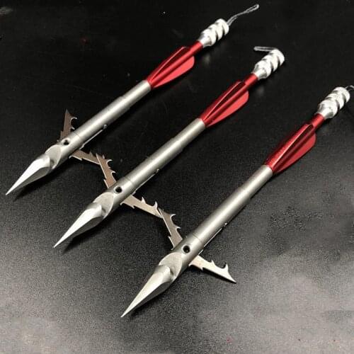 1/3pcs high quality stainless steel arrow bow and arrow missile head shot fish dart hunting shooting slingshot darts
