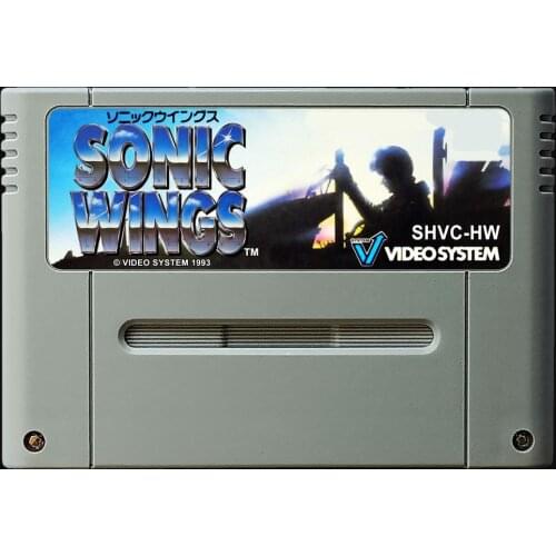 16Bit Games ** SONIC WINGS ( Japan NTSC Version!! )