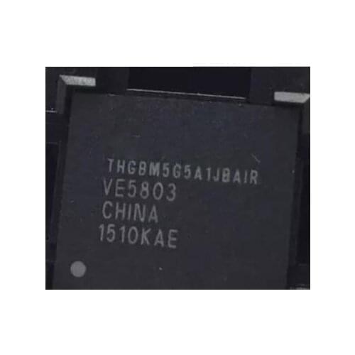 2pcs/lot THGBM5G5A1JBAIR THGBM5G5A1JBA1R BGA-153 4GB NEW ORIGINAL