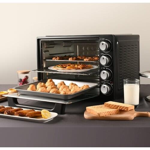 40L Household Electric Oven Large Capacity Cake Baking Oven Multi-functional Chicken Oven
