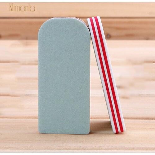 5pcs/lot Red Heart Sponge Polished Bar Sandpaper Professional Sponge Board Buffing File Pedicure Manicure Salon Art Tools