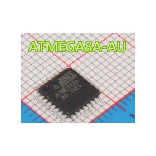 50PCS New ATMEGA8 ATMEGA8A-AU TQFP32