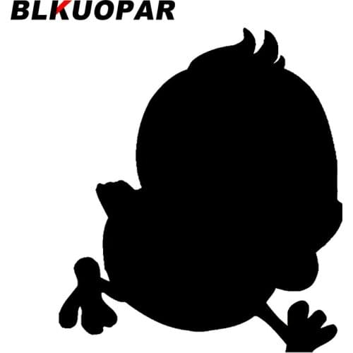 BLKUOPAR for Running Chick Car Stickers Fashionable Decals Vinyl Car Wrap Campervan Snowboard Scratch-Proof RV Waterproof Decal