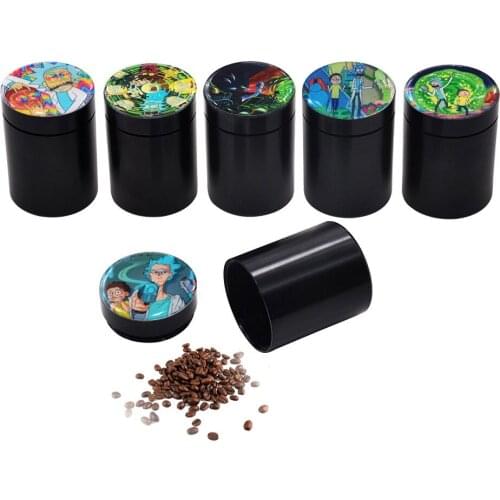 Smoke Accesoires Metal Aluminum Pill Box Storage Bottle Pill Carrying Case Waterproof Sealing Pill Box