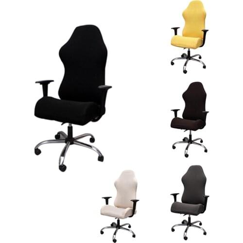 Elastic Gaming Competition Chair Covers Household Office Internet Cafe Rotating Armrest Stretch Chair Cases