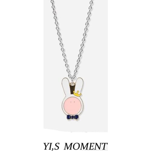 Fashion Choker Necklaces for Women rabbit Sweater matching Jewelry Party Gifts