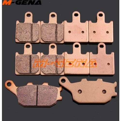 Motorcycle metal sintering brake pads For Z1000 07 08 09 2007 2008 2009