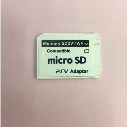 Newest Version 5.0 SD2Vita For PS Vita Memory Card for PSVita Game Card1000/2000 PSV Adapter 3.60 System 256GB Micro SD card