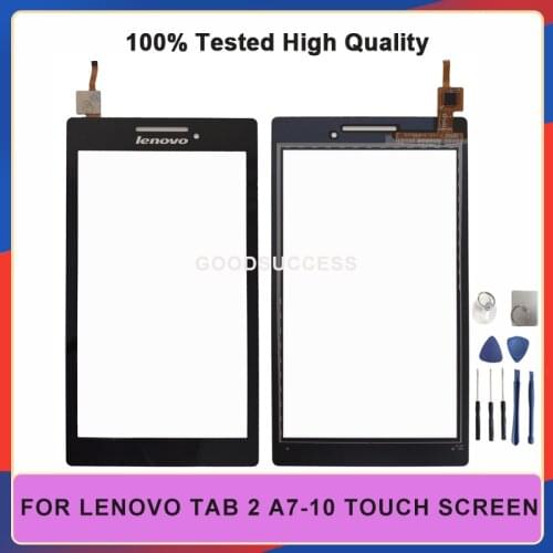 New 7.0'' For Lenovo TAB 2 A7-10 A7-10F A7-20 A7-20F Touch Screen Panel Glass Digtizer Free Tool
