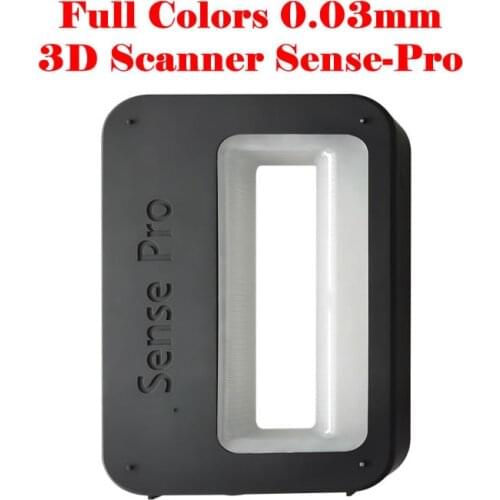 Upgrade 3D Scanner Sense-Pro Full Color 3D Scanner Support OBJ/PLY/STL Output for Windows Mac for 3D Printing