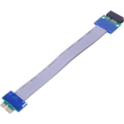 PCI-Express PCI-E 1X Riser Card Flex Extender Extension Cable for PC