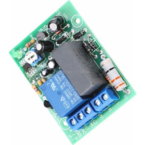 Adjustable 0 ~ 10 Hours (accuracy 0.1 hour) AC 220V Delay Time Timer Timing Off Switch Relay AC 250V 10A Connect Module