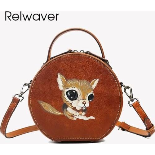 Женские круглые сумки Relwaver China At AliExpress
