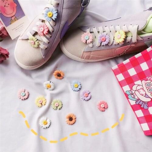 8PCS/BAG KPOP GD G-Dragon Gappy Daisy Shoelace Accessory For Decorative Supplies A20