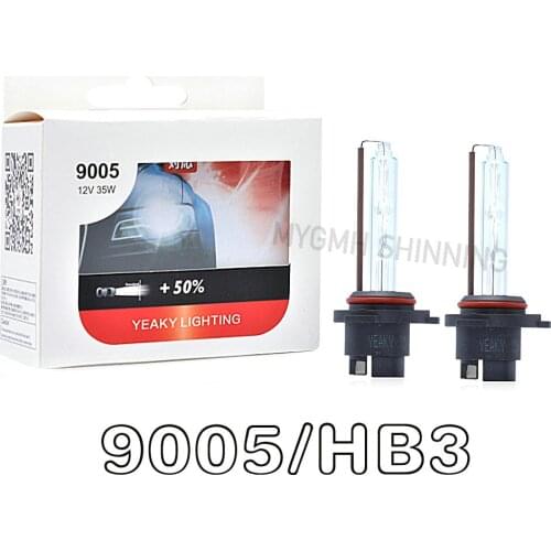 2PCS Original Yeaky Xenon Bulb Lamp 9005 9006 HB3 HB4 HID Xenon Light 4500K 5500K 6500K Auto Lamp Car HID Headlight Bulbs