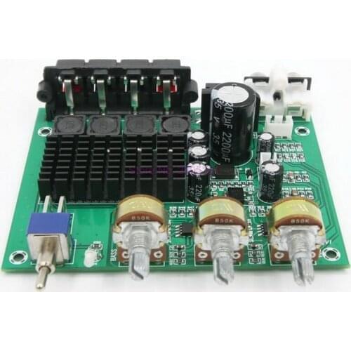 50pcs TPA3116D2 80W*2 Stereo Amplifier Audio Board TPA3116 Digital Amplifier Sound Preamplifier Tone High Power DC24V AC17V