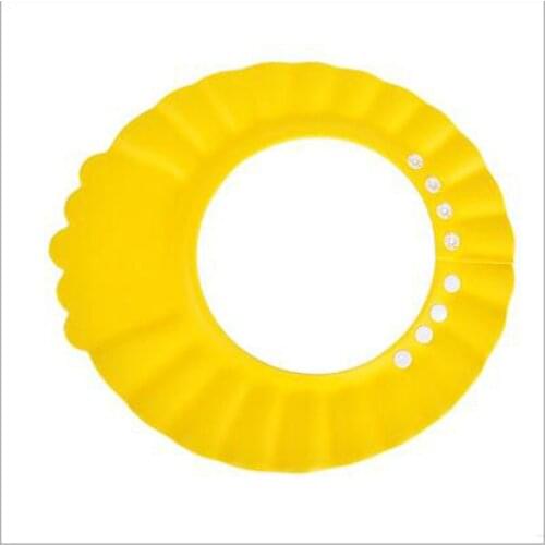 Safe Shampoo Caps Shower Bathing Bath Protective Cap Baby Wash Hair Shield Children Bathing Shower Hat For Baby Care 3 Colors
