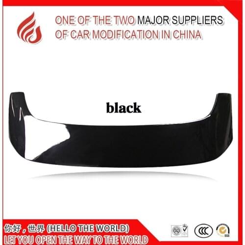 Hot sale ABS black white or primer unpainted color car rear wing roof spoiler for Haval F7 2019 spoiler
