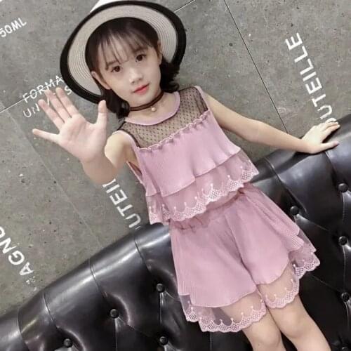 Girls Clothing Sets summer Toddler Girls Clothes short pant Outfit Kids Tracksuit For Girl Suit Children Clothing 4 5 6 7 Year