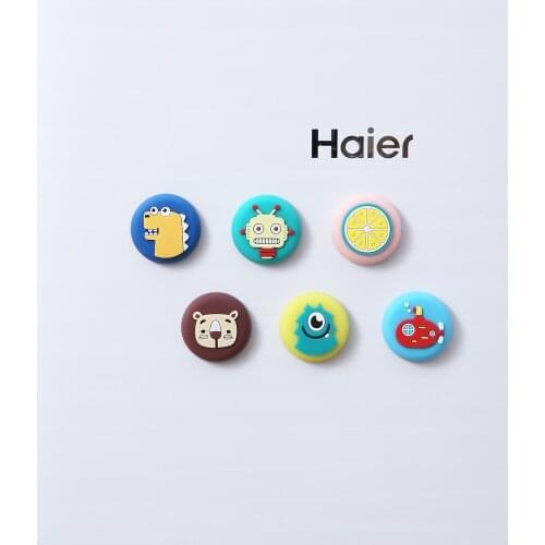 Creative Decorative Simple Nordic Cute Animals Three-dimensional Cartoon Magnetic PVC Refrigerator Stickers Refrigerator Magnets