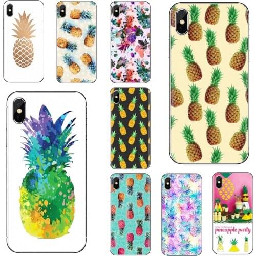 Phone Soft Case Cartoon Pineapple Pattern Fruit For Xiaomi Mi 5X 6X Mix 1 2 2S 3 Mi5 Mi5S Mi6 Mi3 Mi4 poco X3 nfc F2 Pro M3