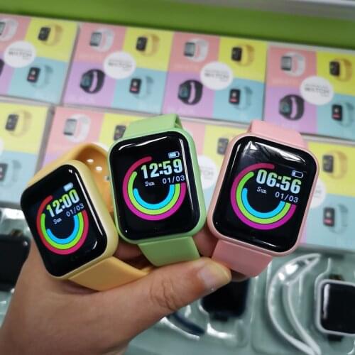 2021 New Y68S/D20S Smartwatch Fitpro Latest Version Astronaut Dial Music Control Smart Band Women Men Fitness Tracker Bracelet