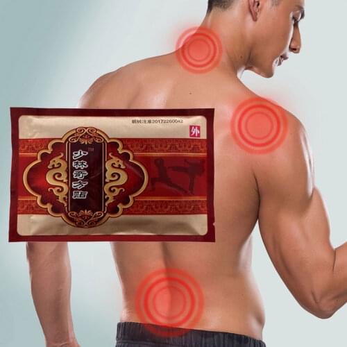 New Ganoderma lucidum Orthopedic Pain Relief Patch Spine Medicated Plaster Back waist Muscle massage Analgesic Plasters wholesal