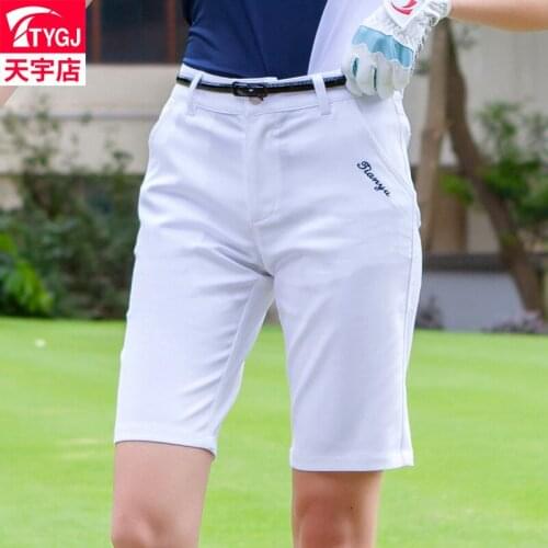 Golf Clothing Ladies Summer Slim Shorts Five-point Pants Light And Breathable Golf Shorts
