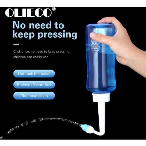 Nasal Irrigator Nasitis Rhinitis Nasal irrigation Washer Children Household Nose Physiological Saline Washing Allergic Sinusitis